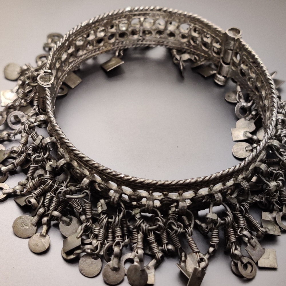 Vintage Antique Ethnic Silver Bracelet